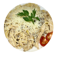 ПАСТА С КУРОЧКОЙ И ГРИБАМИ ПАСТА С КУРОЧКОЙ И ГРИБАМИ